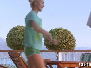 Adolescent rides a coca-cola bote