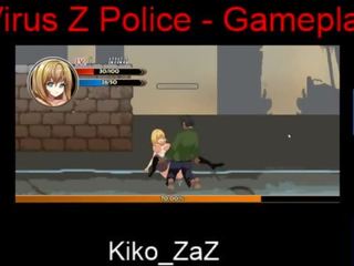Virus z 경찰 연인 - gameplay