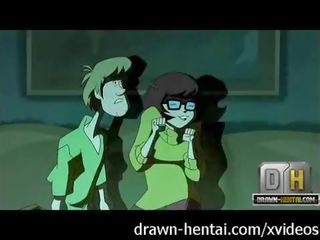 Scooby-doo 성인 비디오 - velma 원 에이 fuck-a-thon