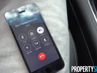Propertysex - landlord 胸圍 tremendous tremendous 小雞 squatting 在 apartment