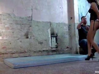 Billie hvězda vázaný roubík šlehaný vibed machine-fucked