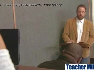(kayla kayden) Naughty Nusty Teacher Ride Student In Class video-25