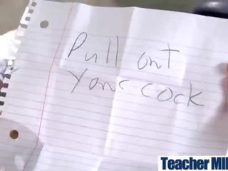 Hard xxx movie Tape In Class With hooker Bigtits Teacher video-03