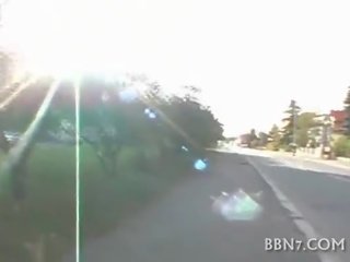 Public flashing dirty film