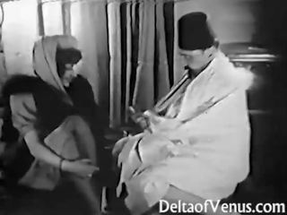 Aнтичен секс филм 1920s - бръснене, фистинг, чукане