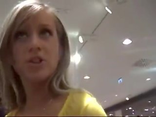 Saksa blond koos poiss-sõber sisse kaste