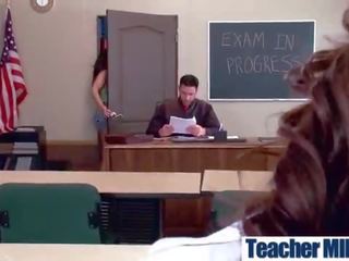 Dirty video Tape In Class With Huge Round Tits Teacher (August Taylor) video-08