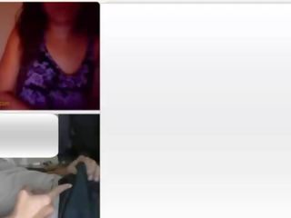 Omegle young woman cumming for me