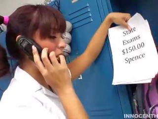 Sinh viên audrianna thiên thần hút tắt cô ấy profs dầy peter