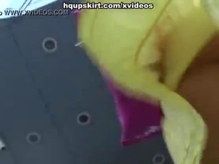 Публічний під спідницею миготливий міссісіпі крупний план