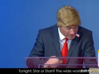 Donald drumpf হ hillary clayton সময় একটি debate