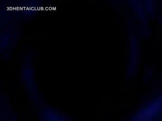 Хентай красуня каммінг назовні на в земля