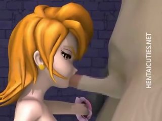 Хентай теені harlot прийняття a великий phallus