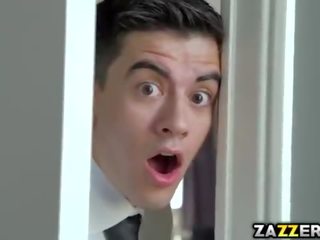 鑽石 jackson 深 喉 口交 一 白 陽具