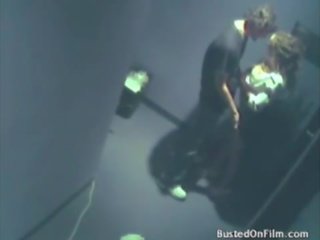 Cleaner чувак трахає a начальник sweetheart