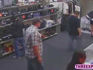 Huge ass femme fatale loves to fucked in standing position by a massive manhood
