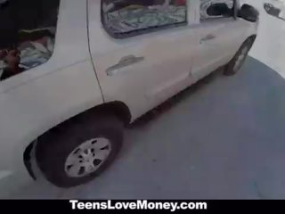 Teenslovemoney - 巨乳 莫莉 簡 亂搞 外 為 現金