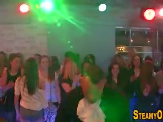 Cfnm babes gobbling cocks