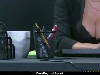 Voluptuous wild Milf loves rough adult movie at work 17