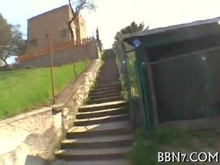Fucking outdoors dirty clip