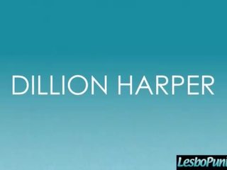 Libidinous 妖娆 女同志 (dillion harper & 米娅 malkova) 在 硬 惩罚 性别 电影 胶带 video-07