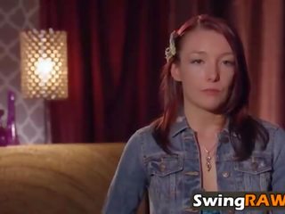 Awesome hardcore orgy with passionate swingers in reality movie
