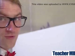 Busty Teacher (katrina jade) Love sex film In Class With libidinous Student mov-21
