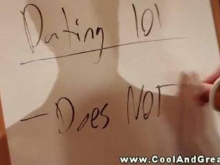 Incredible amateur big tits cumshot over her tight pussy