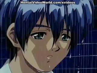 빌어 먹을 에이 lilac-heared 헨타이 아기