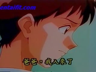 看 17 evangelion 奇妙 色情 無盡 滿 在 hentaifit.com