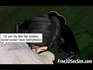 Sensational 3d batgirl getting fucked hard by the joker