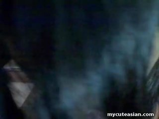 Delightful Asian cookie nailed by hard cock!