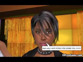Extraordinary 3d немовлята знаходяться interacting в деякі recorded gameplay