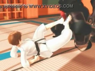 Karate 无尽 年轻 女 吸 怪物 大 约翰逊