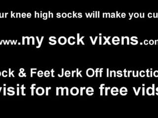 Are my knee high socks making your member all hard JOI