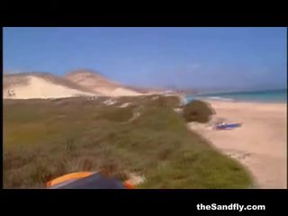 Thesandfly 该 海滩 sex-files!
