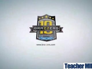 (leigh darby) Naughty Nusty Teacher Ride Student In Class video-28