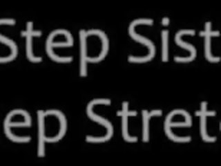Big Step Sister initiates Step Brother Help Her Stretch - Lilly Hall - Family Therapy