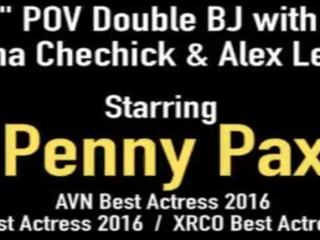 Gingerbush penny pax & adriana chechik kumain pagbuga ng tamod!