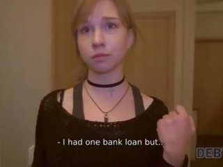 Debt4k&period; alice klay gets fucked by stranger because she took out a loan for iphone