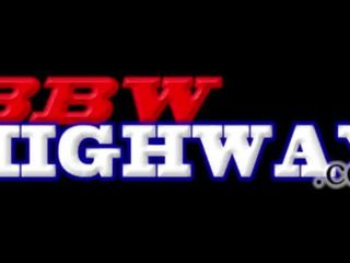 Big Butt SSBBW Red Thunda takes Big peter Slick Punisher On BBWHIghway