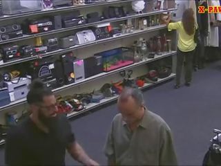 Pleasant amateur Ms screwed up by pawn keeper for cash
