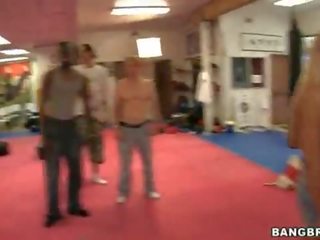 Shit gets däli in the dojo