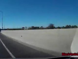 Рудоволоса підліток ambushed по чорна хуй