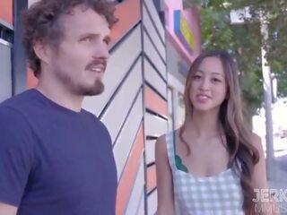Jerkaoke – 기절시키는 몸집이 작은 아시아의 비탄 알렉 시아 anders 원 에 씨발