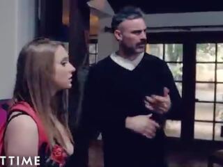 警官 のmake 怒った stepdad たたく クソ クレイジー 外に コントロール ティーン 女子生徒