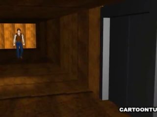 Tasty 3d multik blondinka seductress getting licked and fucked