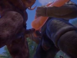 Monsters з кінь дікс ебать грудаста білявка &vert; великий phallus неймовірно величезний &vert; 3d x номінальний відео wildlife