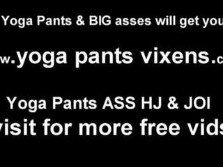 These little yoga shorts are so tight JOI