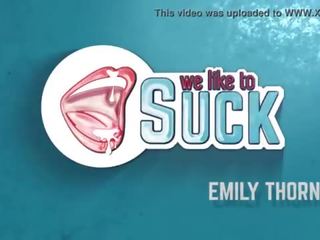 Emily Thorne ass fucked until she is ready to swallow load of cum